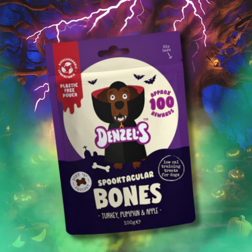 Denzel's Spooktacular Bones for Dogs | Natural halloween treats for dogs