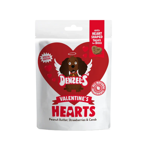 Denzel's Valentines Hearts Treats for Dogs | Natural Dog Treats