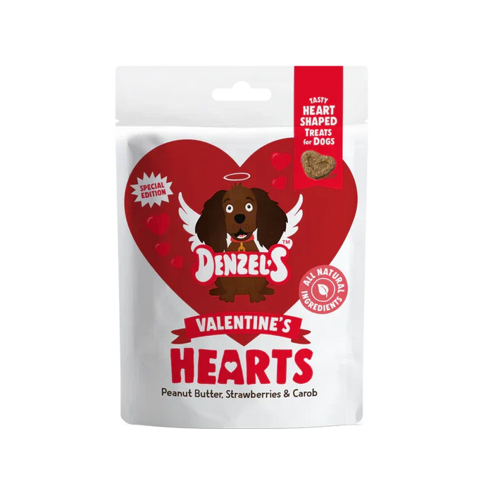 Denzel's Valentines Hearts Treats for Dogs | Natural Dog Treats