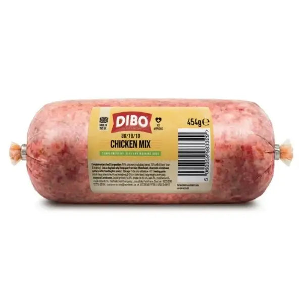 Dibo 80/10/10 Chicken Mix - Natural Raw Dog Food | Pet Shop