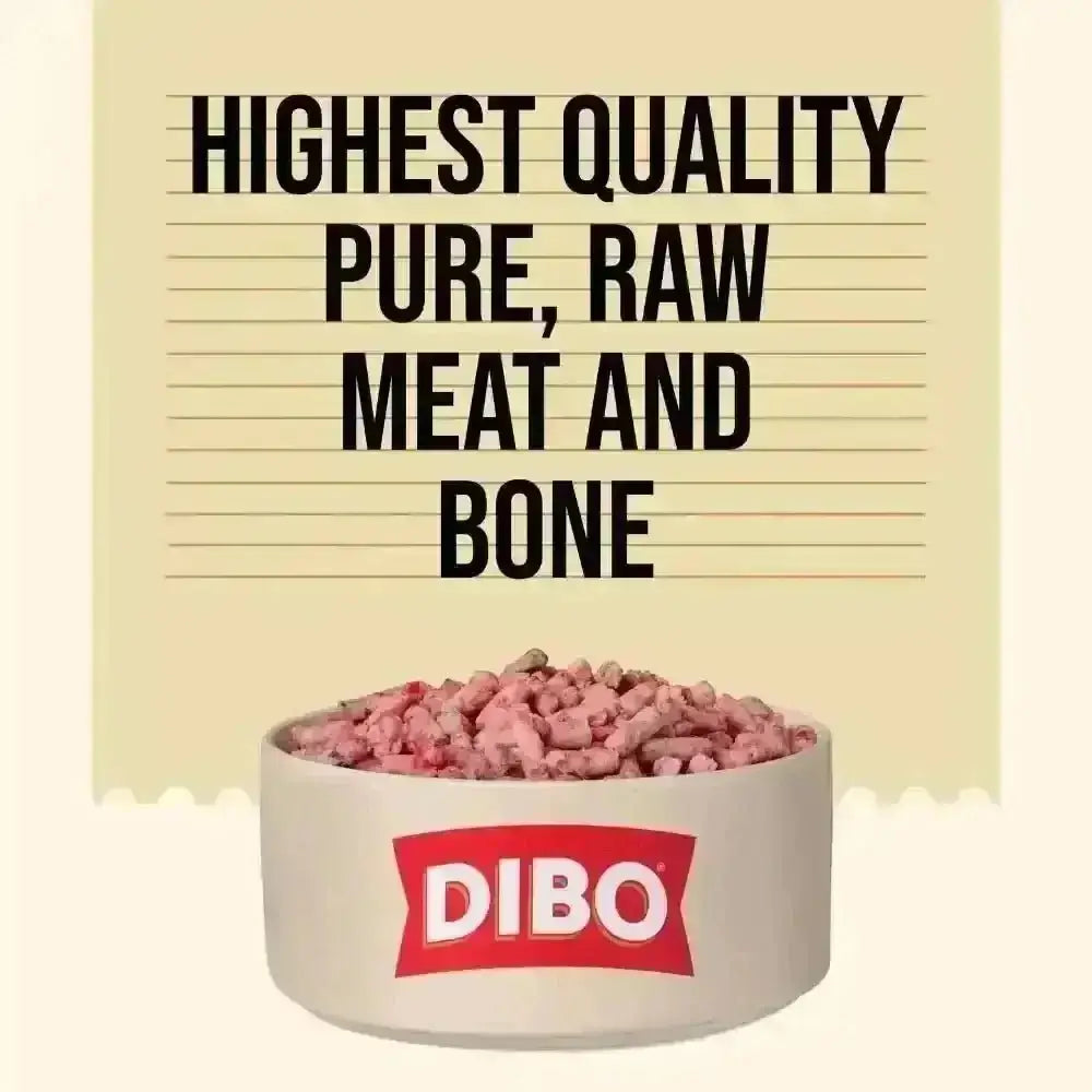 Dibo Freeflow Fozen Adult Dog Beef & Tripe - Natural Raw Food | Pet Shop