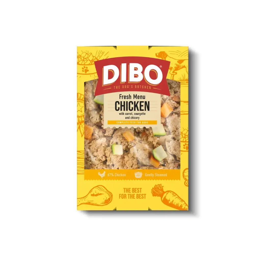 Dibo Fresh Cooked Block- Chicken 400g - Frozen Dog Food | Natural Pet Shop