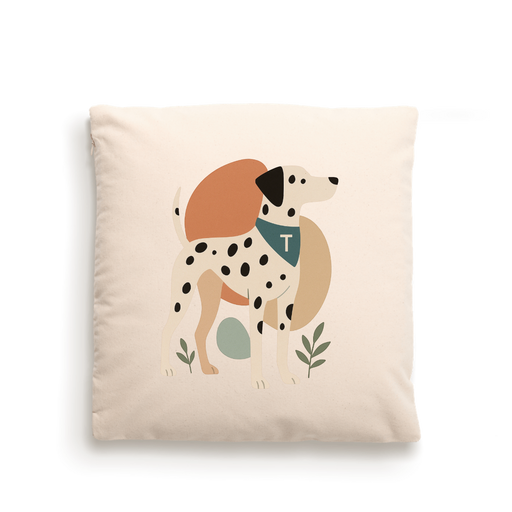 Dog Portrait Cushion Cover (Fairtrade Cotton) – By Breed - Dalmation