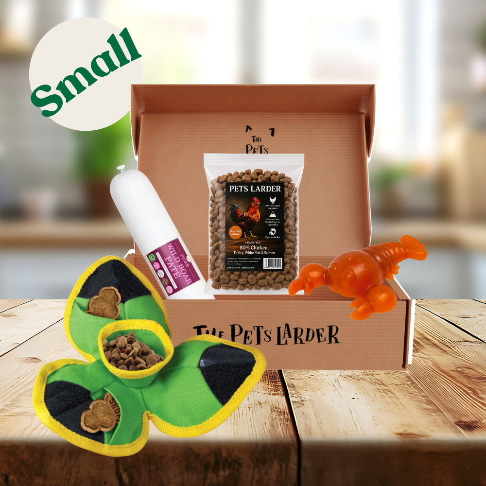 The Pets Larder - Monthly Treat Subscription Box for Dogs Small