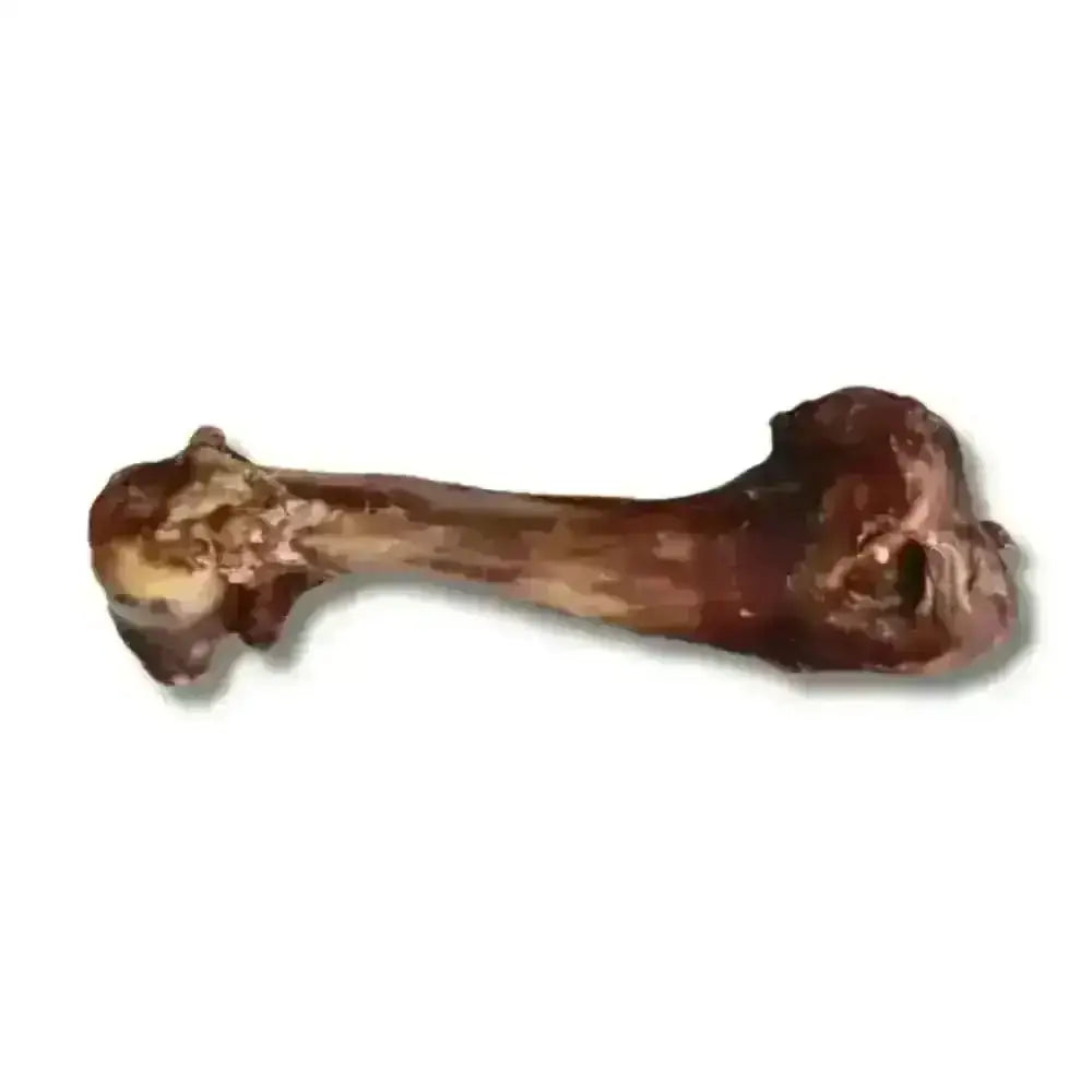 Doodle’s Deli smoked giant venison bone chew toy for dogs, natural rubber