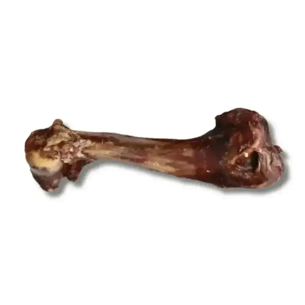 Doodle’s Deli smoked giant venison bone chew toy for dogs, natural rubber