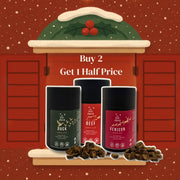 Three Festive Gourmet Sausage Slices Pet Food Containers