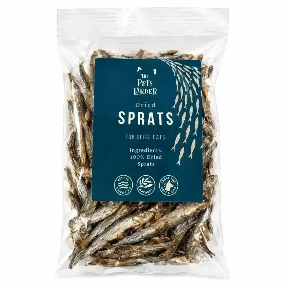 Dried Sprats for Dogs - Natural Treats | Pet Shop