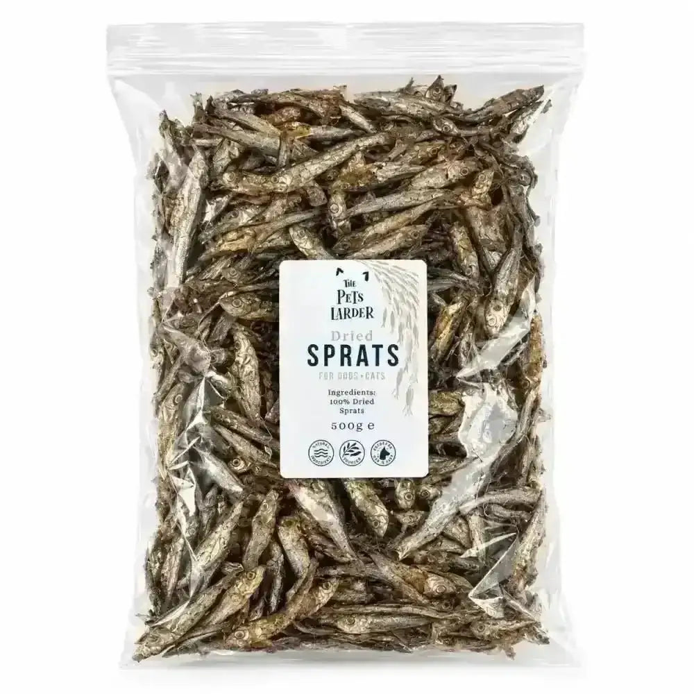 Dried Sprats for Dogs - Natural Treats | Pet Shop