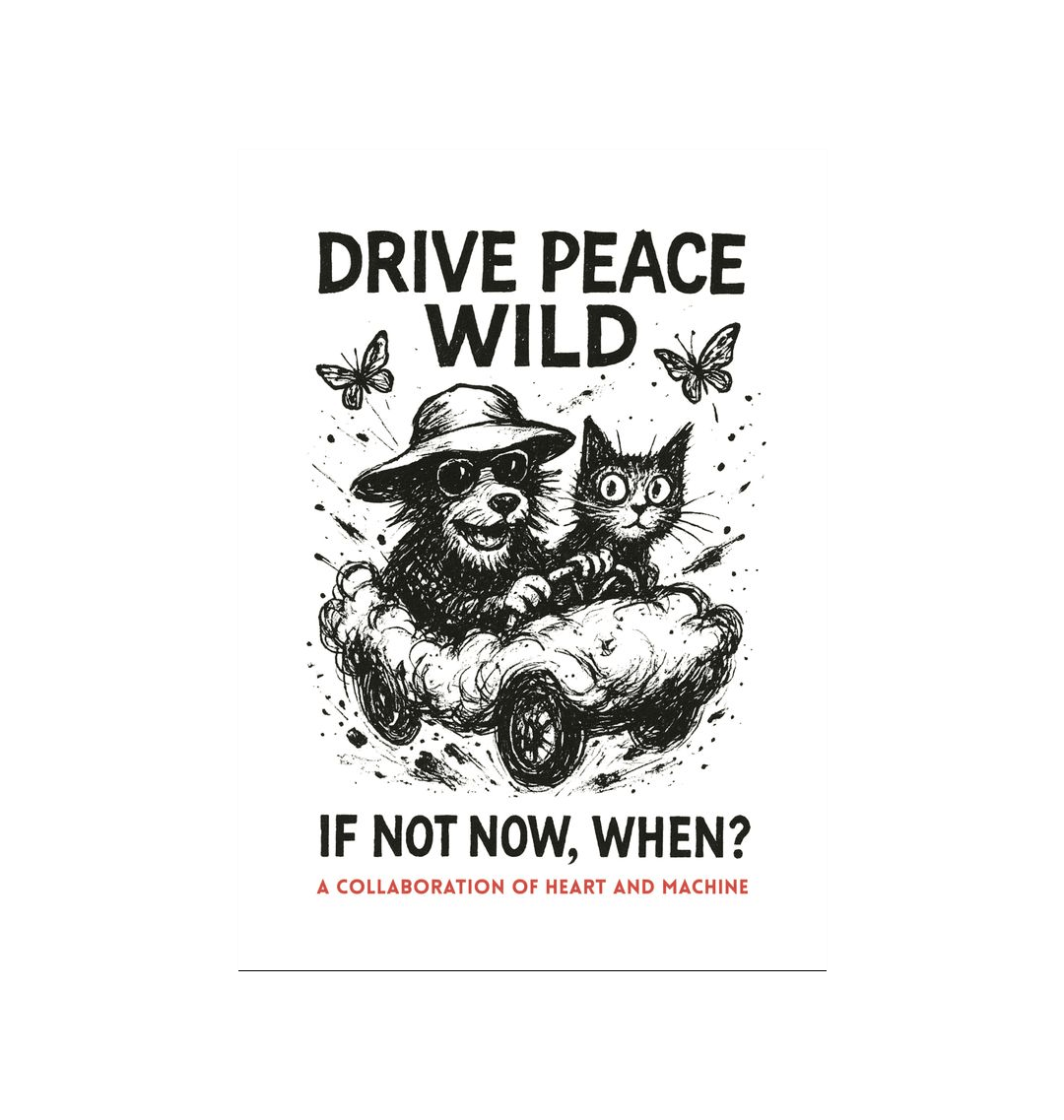 White Printed Postcard