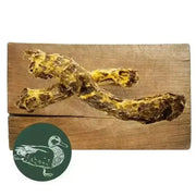 Larder Dried Duck Natural Rubber Chew Toy for Dogs