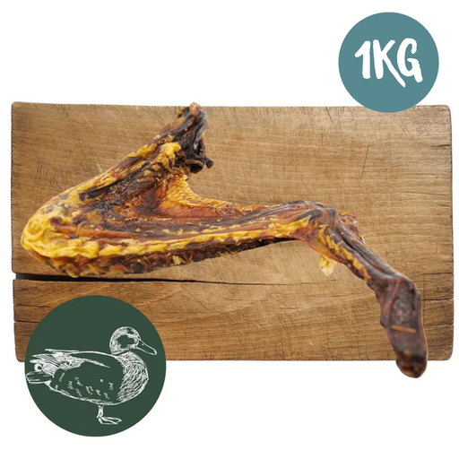 Duck Wing Natural Meat Chew For Dogs - 1kg Bag - Natural Dog Chew
