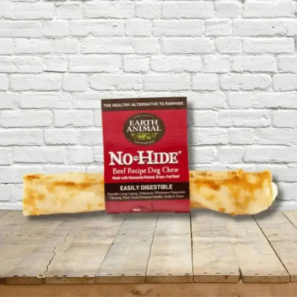 Earth Animal No-Hide Beef Chew for dogs, easily digestible, natural and wholesome