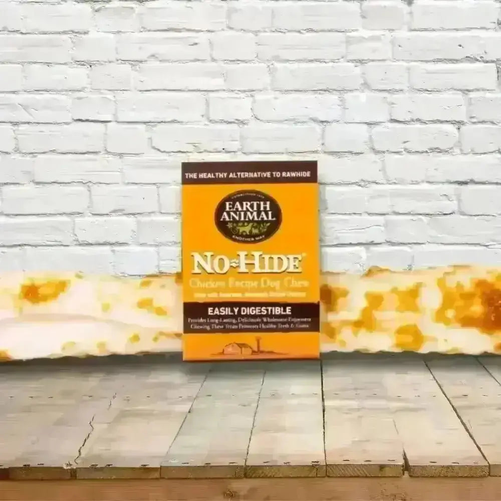 Earth Animal No-Hide Wholesome Chicken Chew for Dogs - Large Box