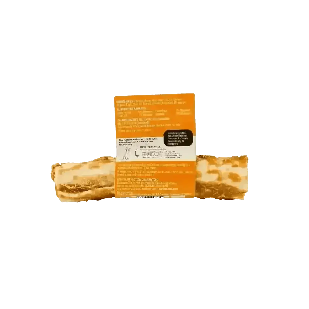 Earth Animal No-Hide Wholesome Chicken Chew with Apple Pie Bar flavor for dogs