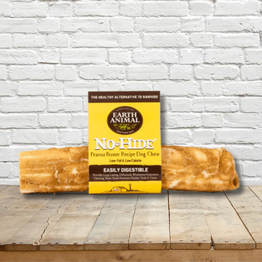 Earth Animal No-Hide Peanut Butter Chew - Medium - Natural Dog Chew