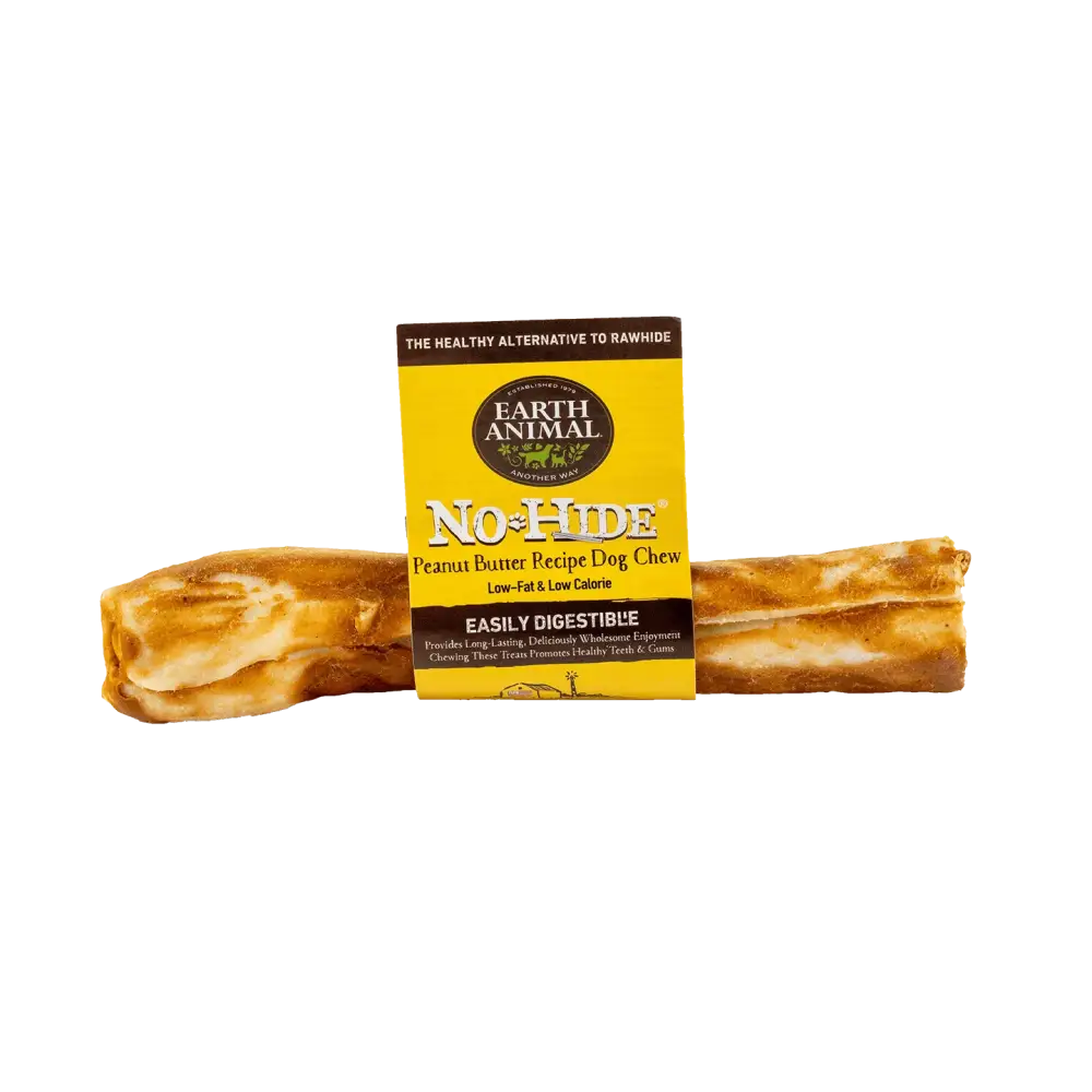 Earth Animal No-Hide Peanut Butter Chew for dogs, medium size