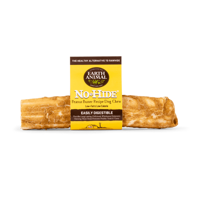 Earth Animal No-Hide Peanut Butter Chew - Small - Natural Dog Chew