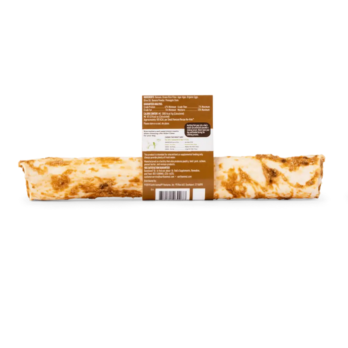 Earth Animal No-Hide Venison Chew - Large - Natural Dog Chew