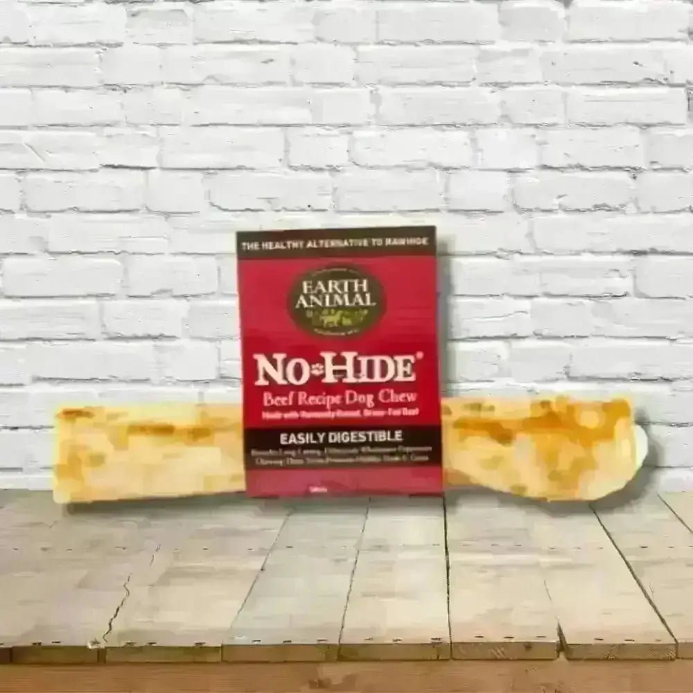 Earth Animal No-Hide Beef Chew for dogs, easily digestible, natural and wholesome