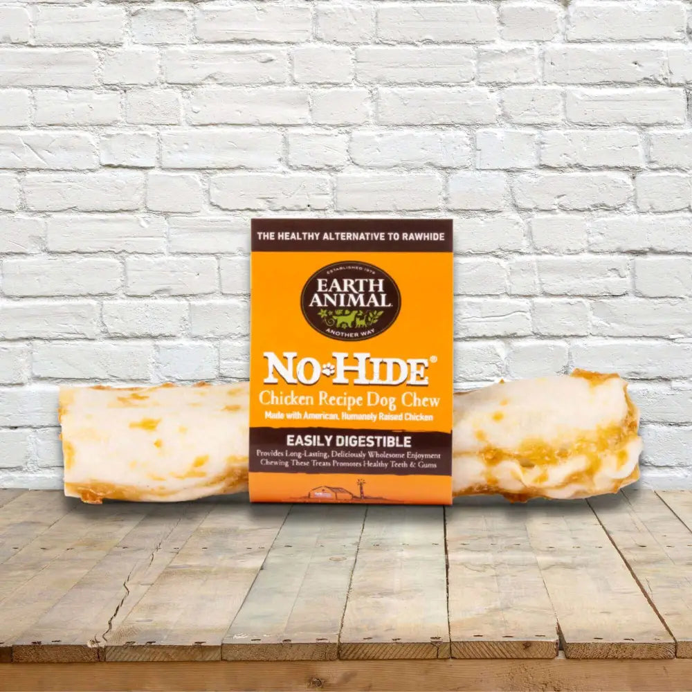Earth Animal No-Hide Wholesome Chicken Chew for dogs, easily digestible and natural