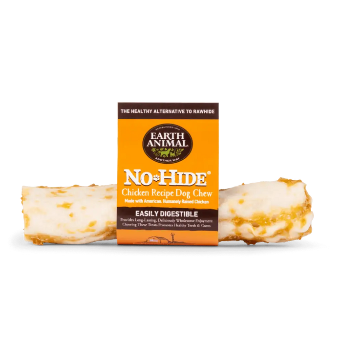 Earth Animal No-Hide Wholesome Chicken Chew - Medium - Natural Dog Chew