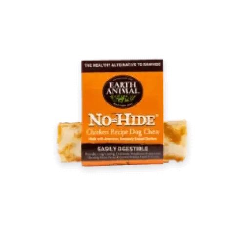 Earth Animal No-Hide Wholesome Chicken Chew - Small - Natural Dog Chew