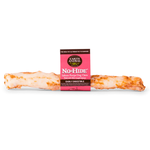 Earth Animal No-Hide Wholesome Salmon Chew - Large - Natural Dog Chew