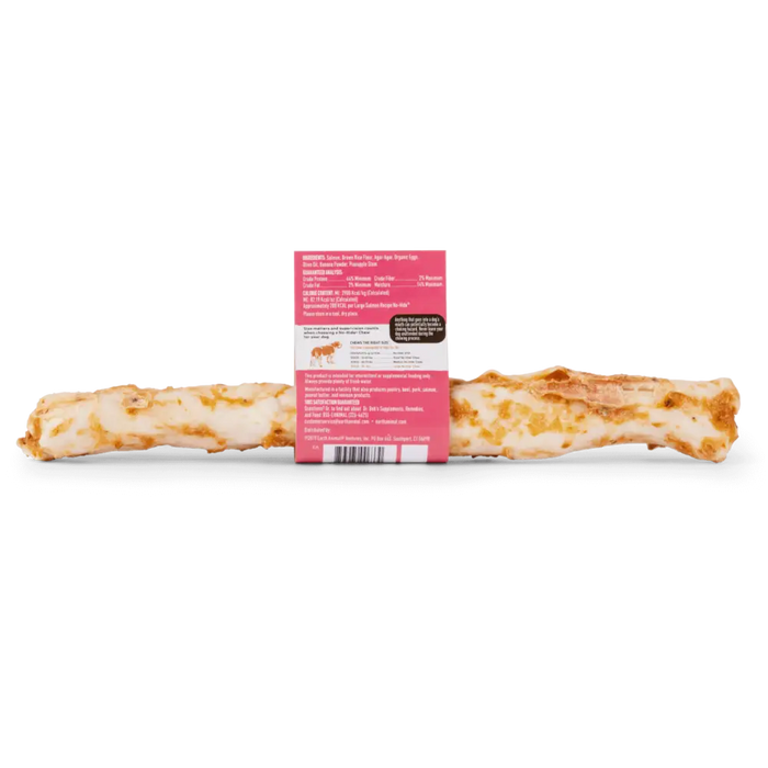 Earth Animal No-Hide Wholesome Salmon Chew - Large - Natural Dog Chew