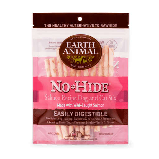 Earth Animal No-Hide Wholesome Salmon Stix - Natural Dog Chew