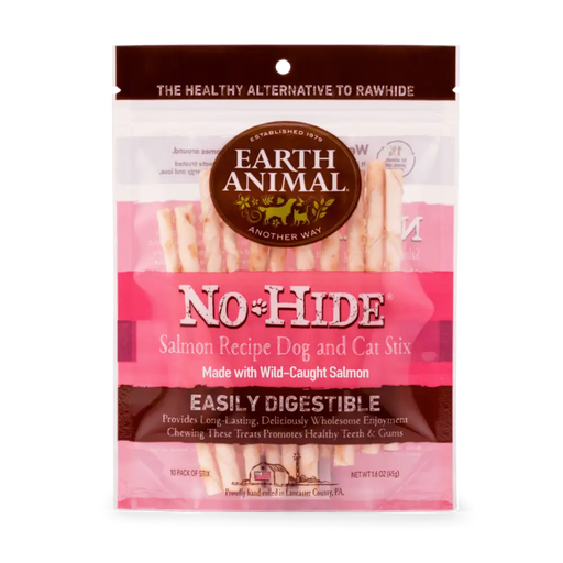 Earth Animal No-Hide Wholesome Salmon Stix - Natural Dog Chew