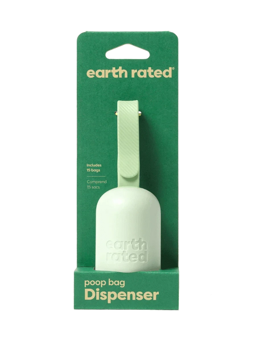 Earth Rated Leash Dispenser with 15 bags Unscented Available At The Pets Larder Natural Pet Shop.