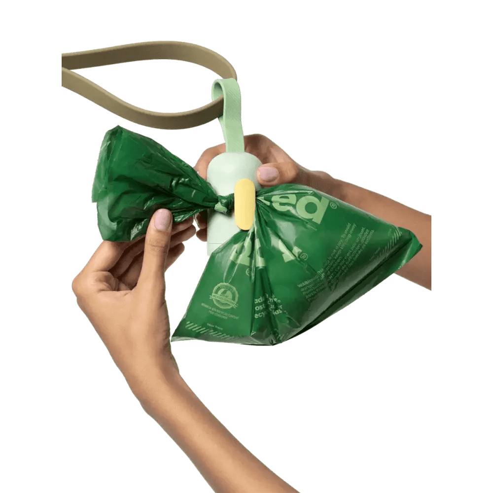 Earth Rated green hot water bottle with soft fabric cover for warmth