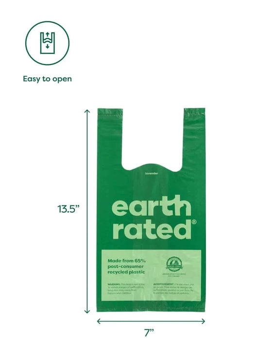 Earth rated poop bags with handles hotsell