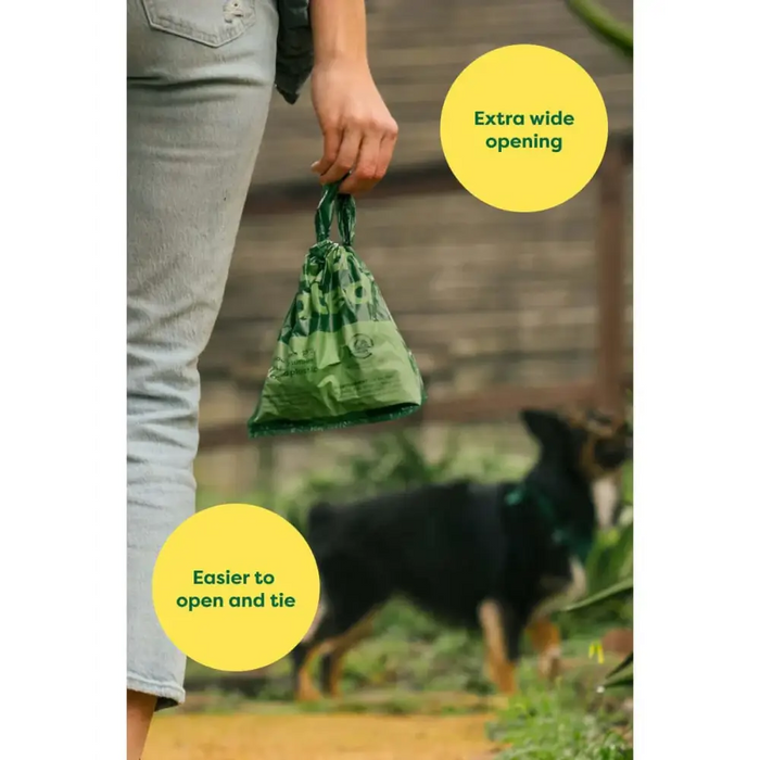 Earth Rated Poop Bags 120 Unscented Tie Handle Bags