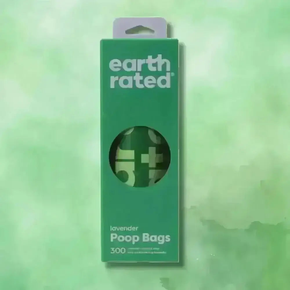 Earth Rated lavender scented poop bags, 300 count, leak-proof guaranteed