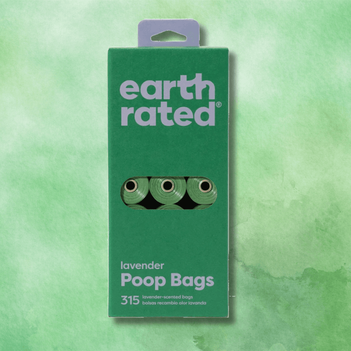 Earth Rated Poop Bags Lavender - 315 bags on 21 rolls