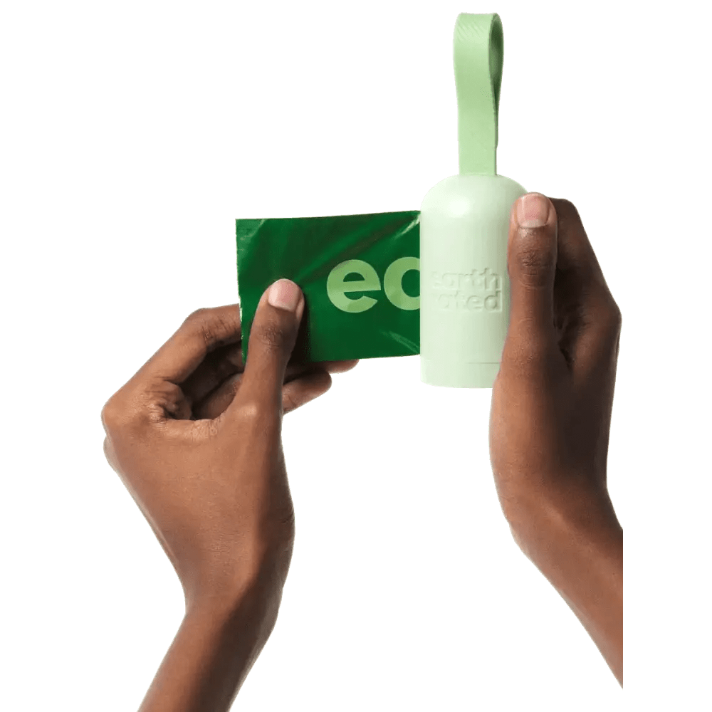 Earth Rated eco-friendly tape dispenser with unscented roll for sustainable use