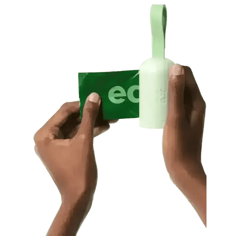 Earth Rated eco-friendly tape dispenser with unscented roll for sustainable use