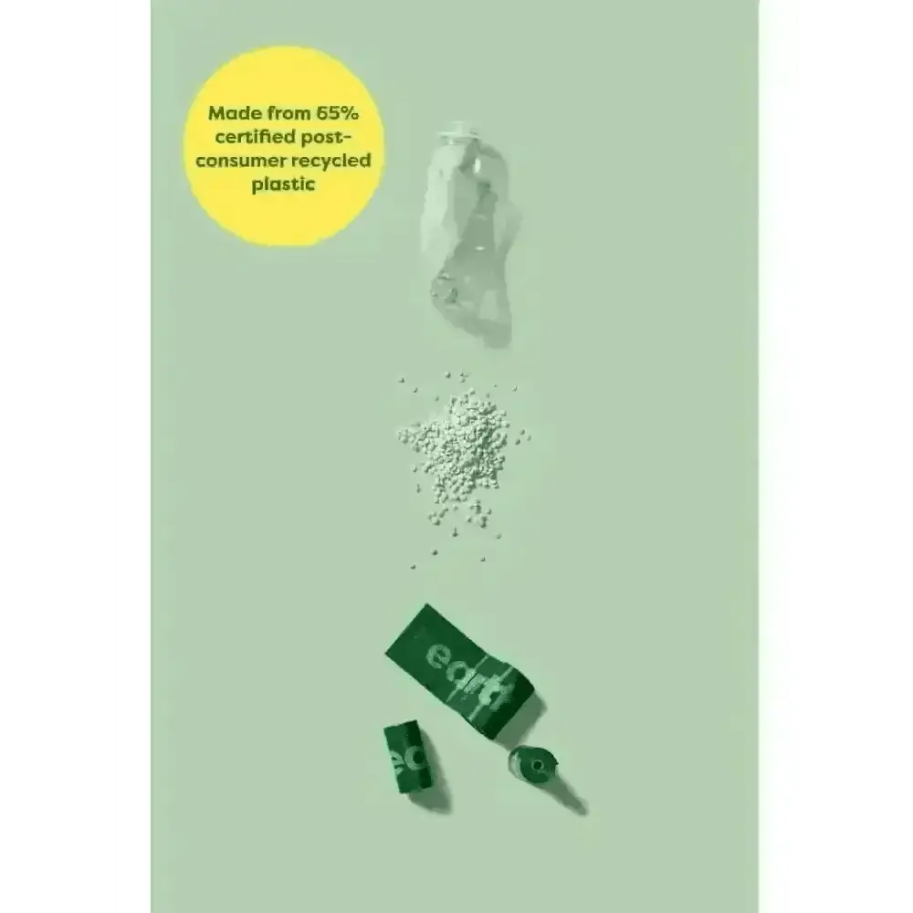 Earth Rated unscented poop bags made from 65% recycled plastic bottles
