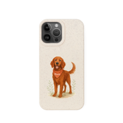 Eco-Friendly Custom Dog Portrait Phone Case – Personalised & Biodegradable - Red Setter