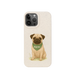 Eco-Friendly Custom Dog Portrait Phone Case – Personalised & Biodegradable - Pug