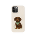 Eco-Friendly Custom Dog Portrait Phone Case – Personalised & Biodegradable - Dachsund
