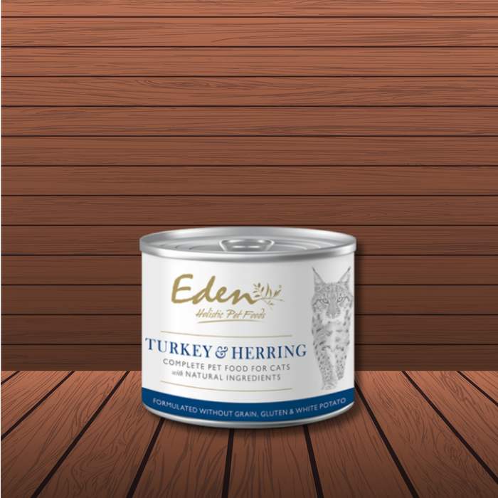 Eden Wet Food for Cats: Turkey and Herring