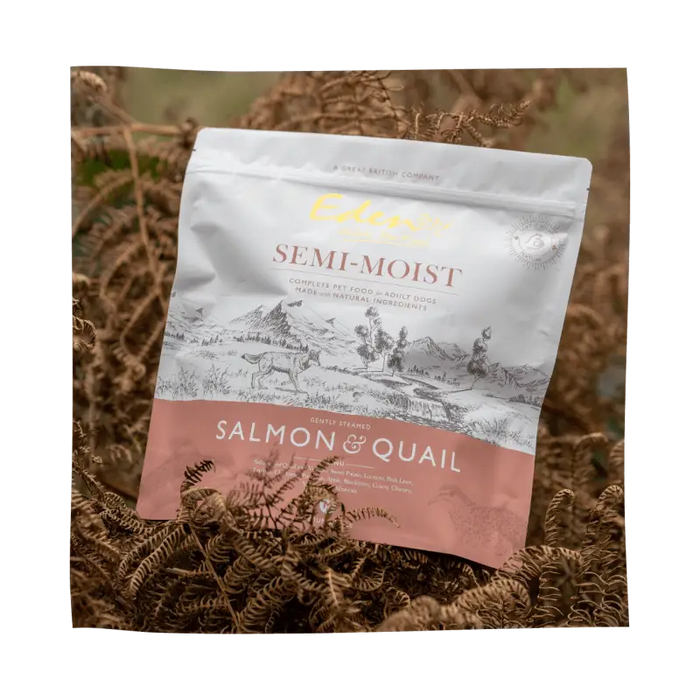 Eden Natural Dog Food Semi-Moist Salmon and Quail