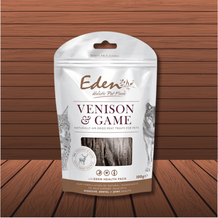 Eden Venison and Game Treat - Natural Dog Treats