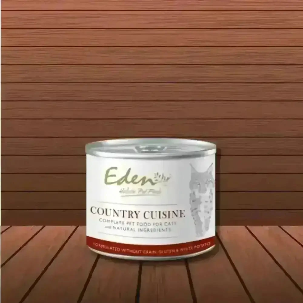 Eden Country Cuisine wet food can for cats