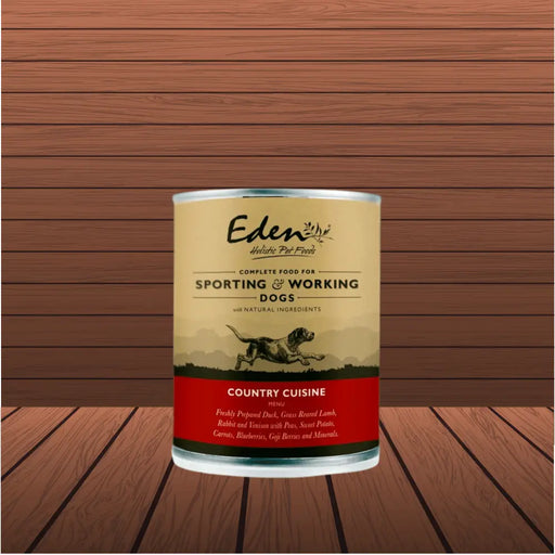 Eden Natural Wet Food for Working and Sporting Dogs: Country Cuisine