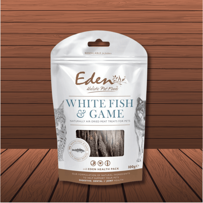 Eden White Fish and Game Treat - Natural Dog Treats