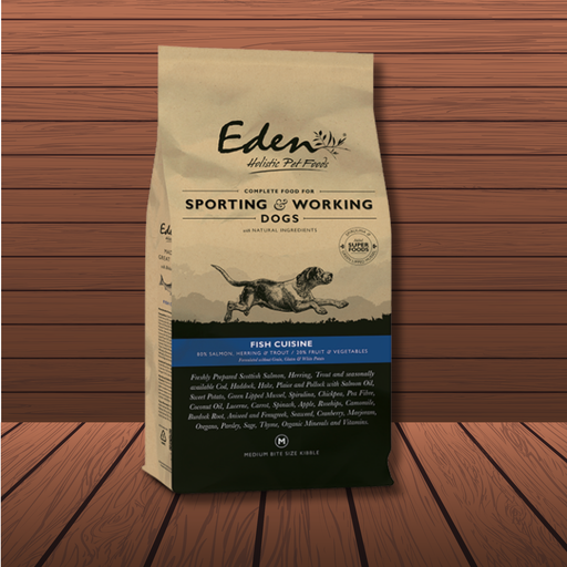 Eden Working Dog Fish Cuisine 15kg